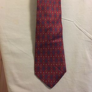 Chain patterned Yves Saint Laurent Tie!